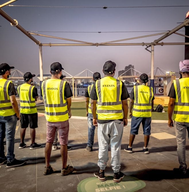 Dubai Events Production Uniform